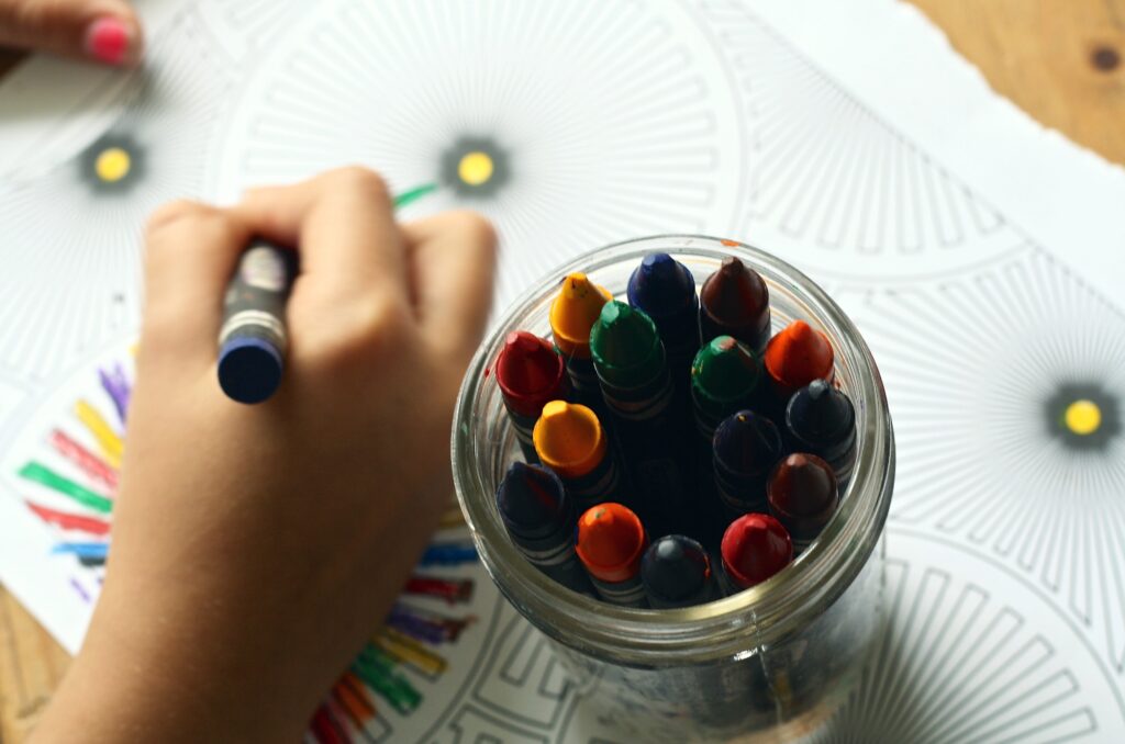 Crayons Cost of Child Care How to Save Money